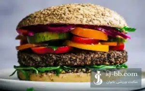 همبرگر گیاهی