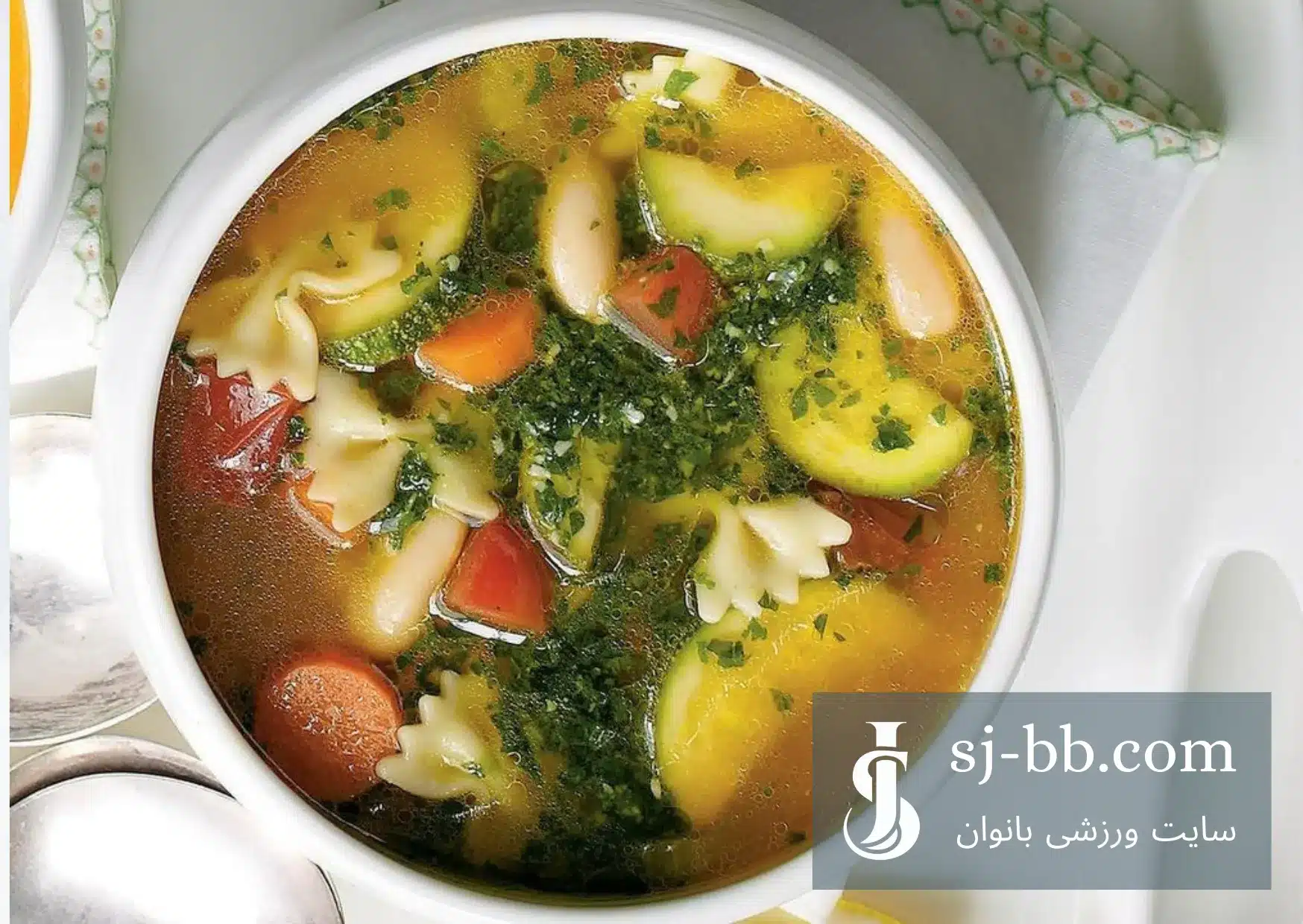طرز تهیه سوپ سبزیجات