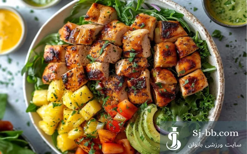 سالاد پروتئینی تابستانی