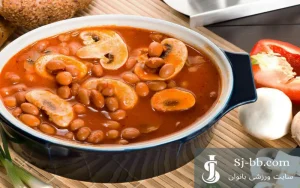 طرز تهیه خوراک لوبیا چیتی