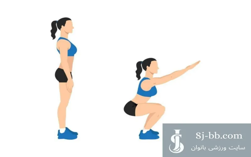 فواید اسکوات برای تناسب اندام و قدرت بدنی