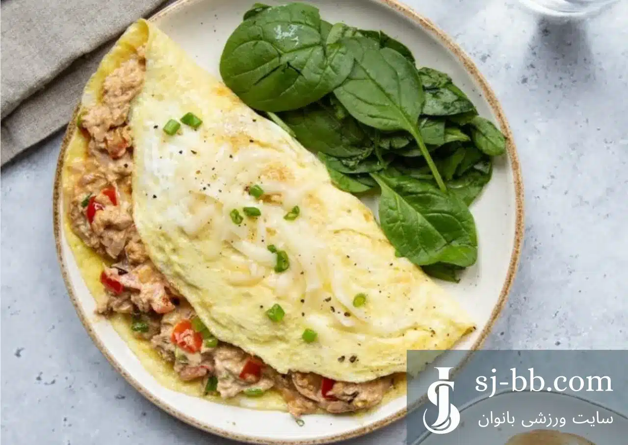 طرز تهیه املت تن ماهی