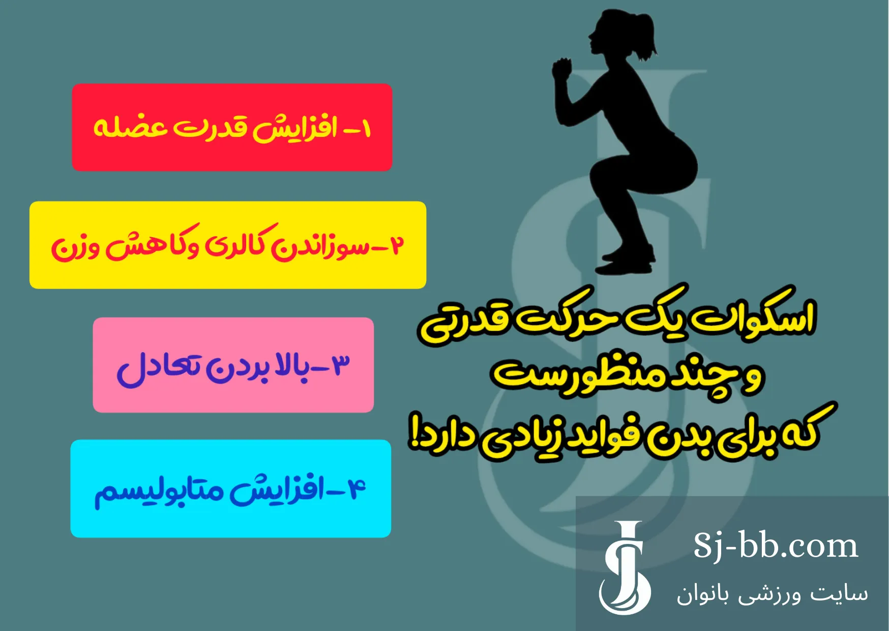تمرین اسکوات برای فرم‌دهی بدن و کاهش چربی