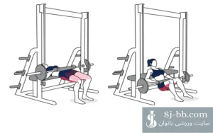 هیپ تراست اسمیت برای تقویت عضلات باسن و ران‌ها