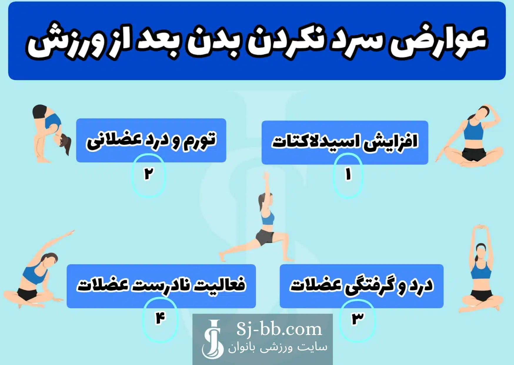 عوارض سرد نکردن بدن بعد از ورزش
