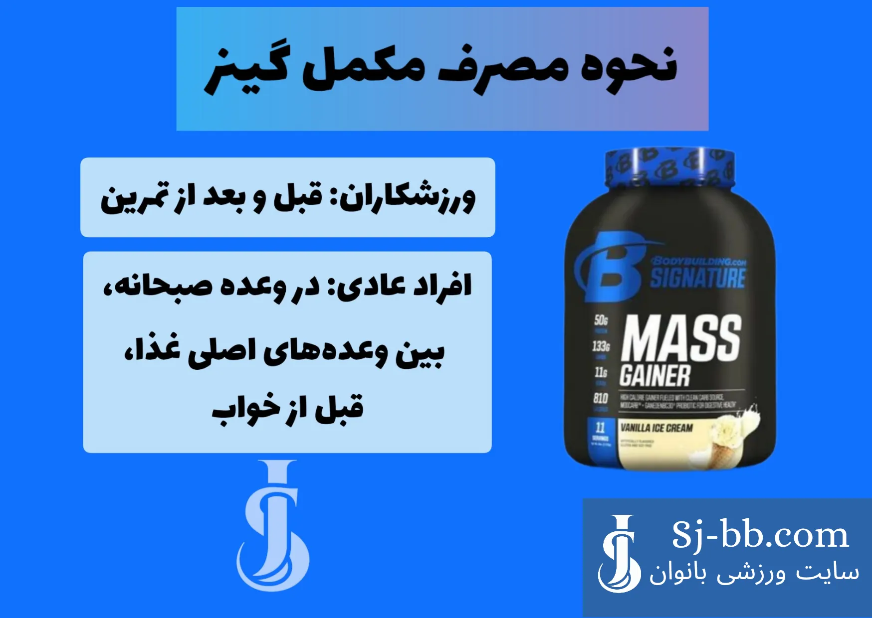 مکمل گینر 