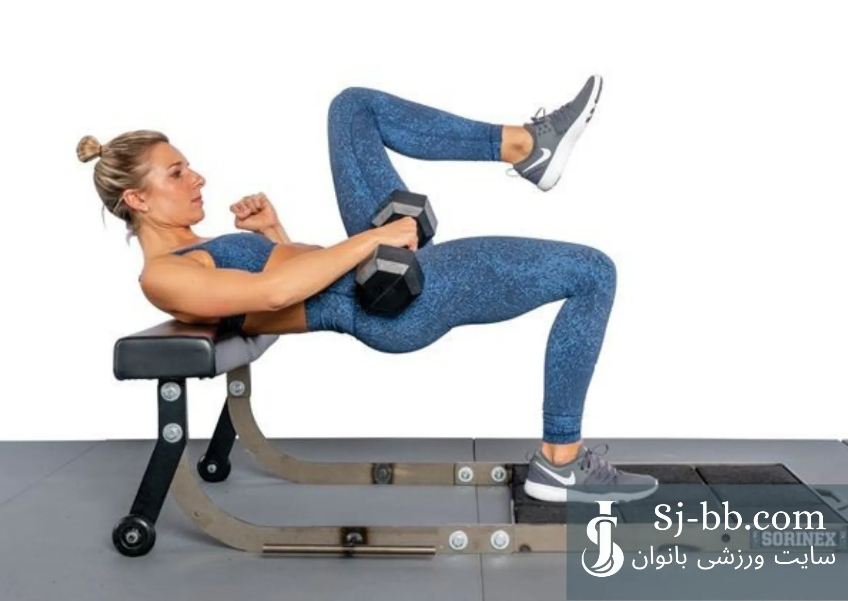 آموزش گام‌به‌گام حرکت هیپ تراست تک پا برای فرم‌دهی پایین‌تنه