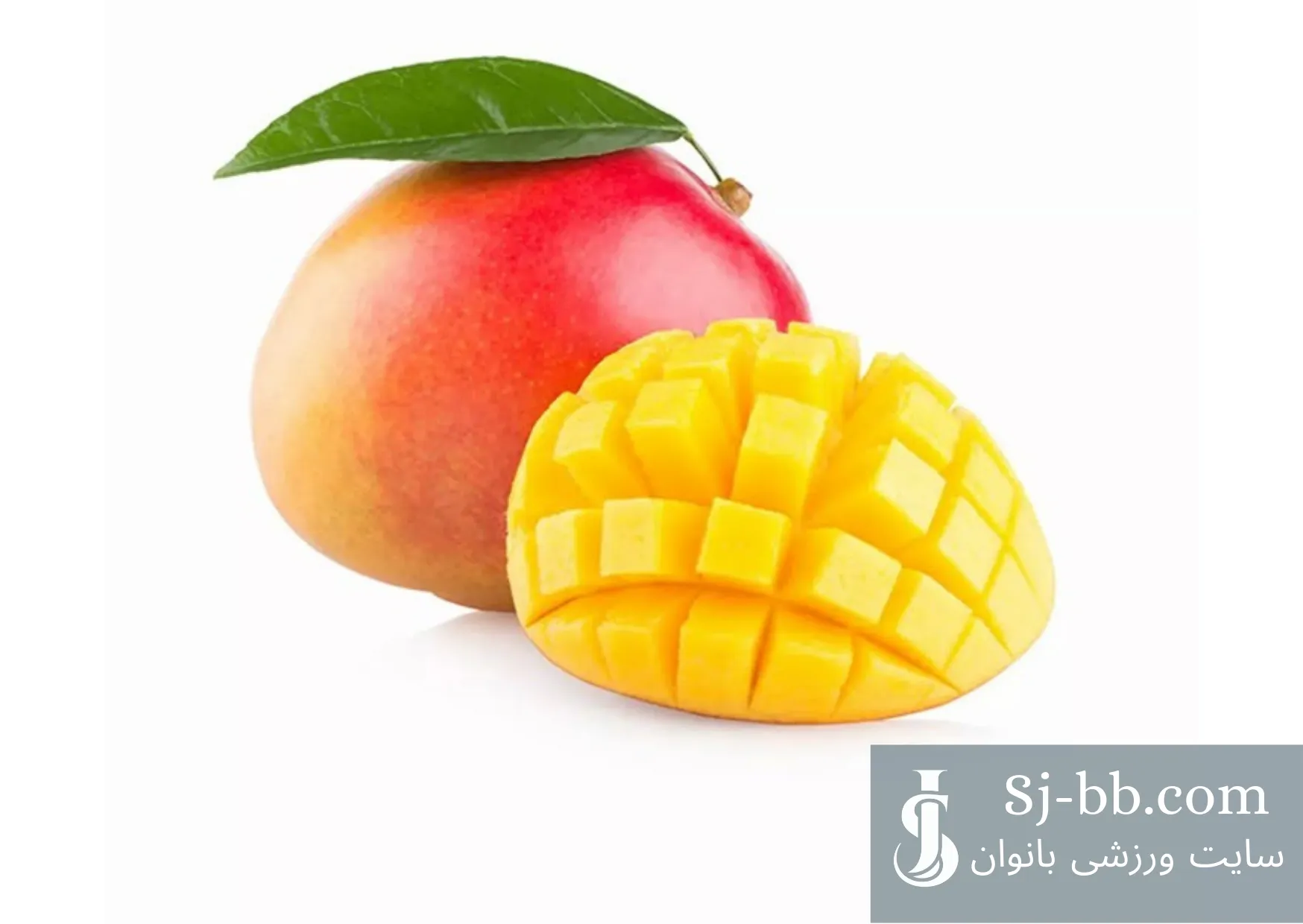 برش‌های انبه - میوه استوایی پرکالری و خوشمزه