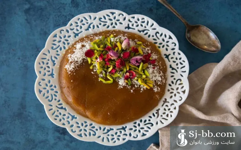 طرز تهیه حلوای رژیمی بدون شکر