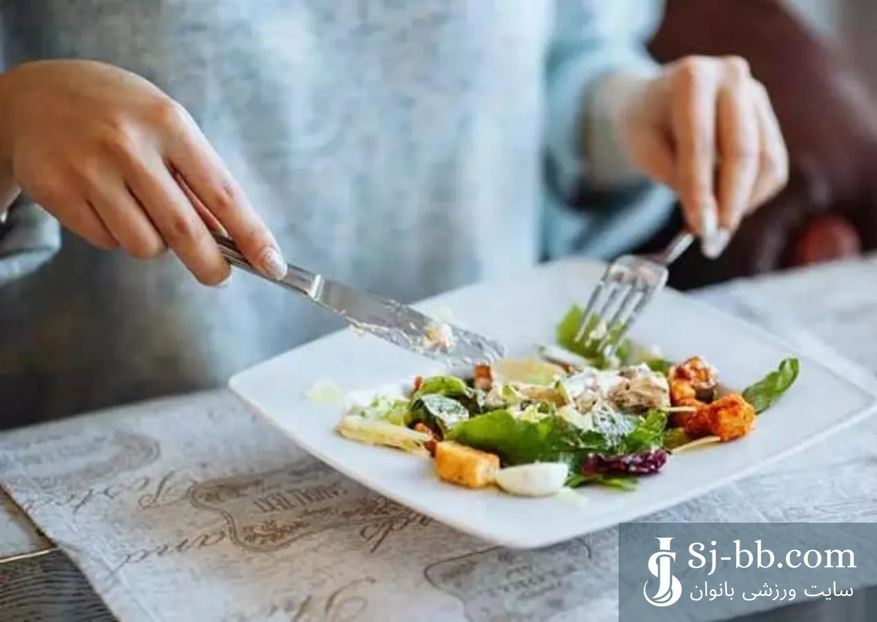 بشقاب غذای سالم مخصوص افطار و سحری