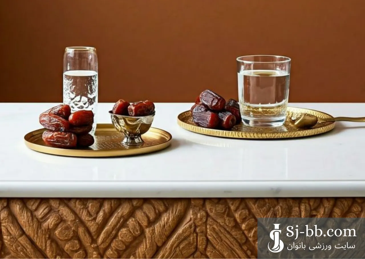 آب و خرما دو خوردنی مهم در رژیم غذایی ماه رمضان