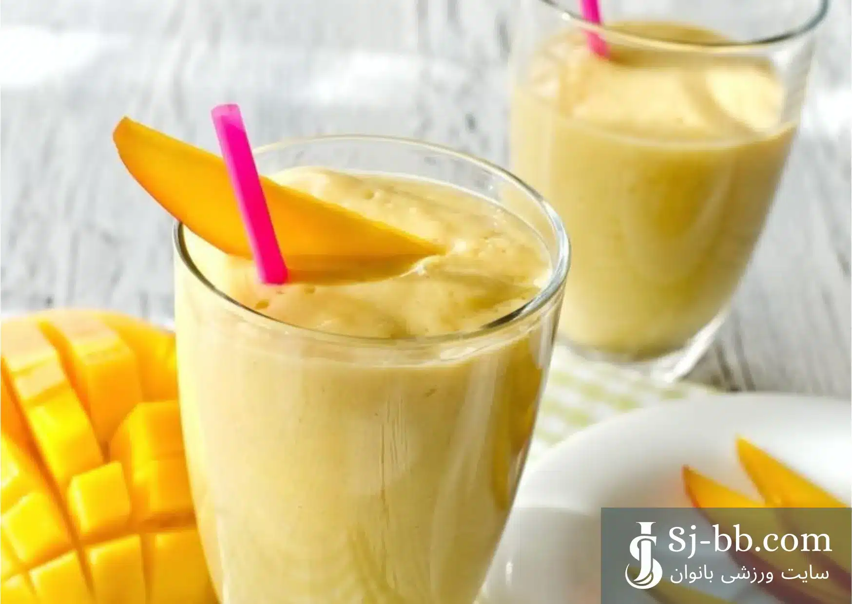شیک انبه رژیمی