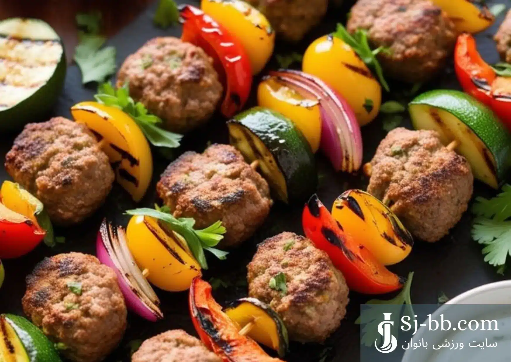 کباب رژیمی سبزیجات