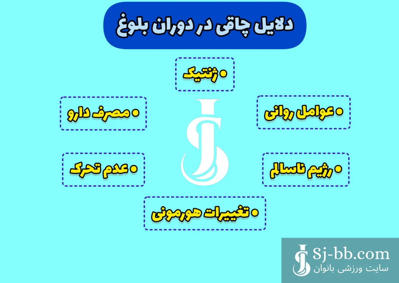 دلایل چاقی در دوران بلوغ