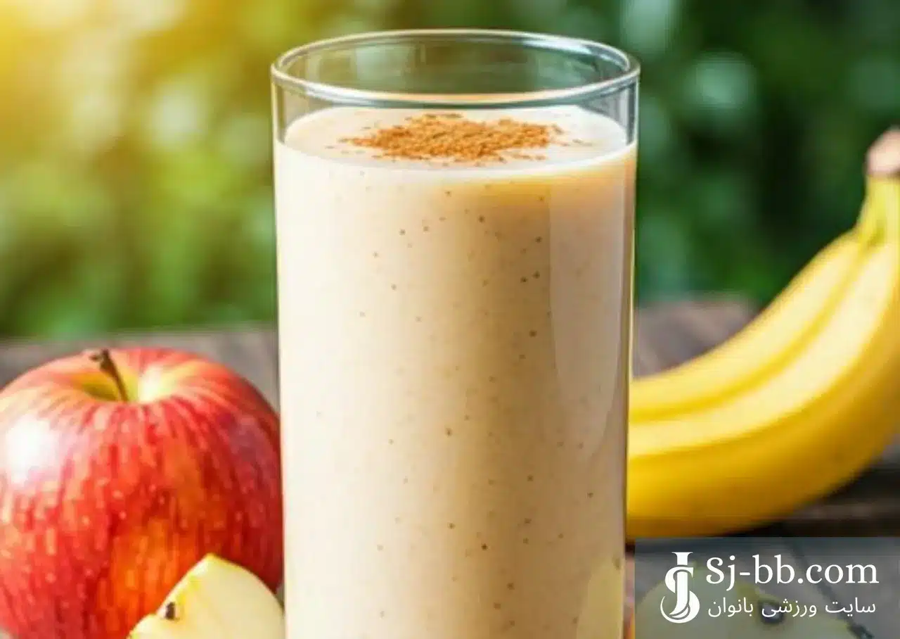 اسموتی سیب و موز