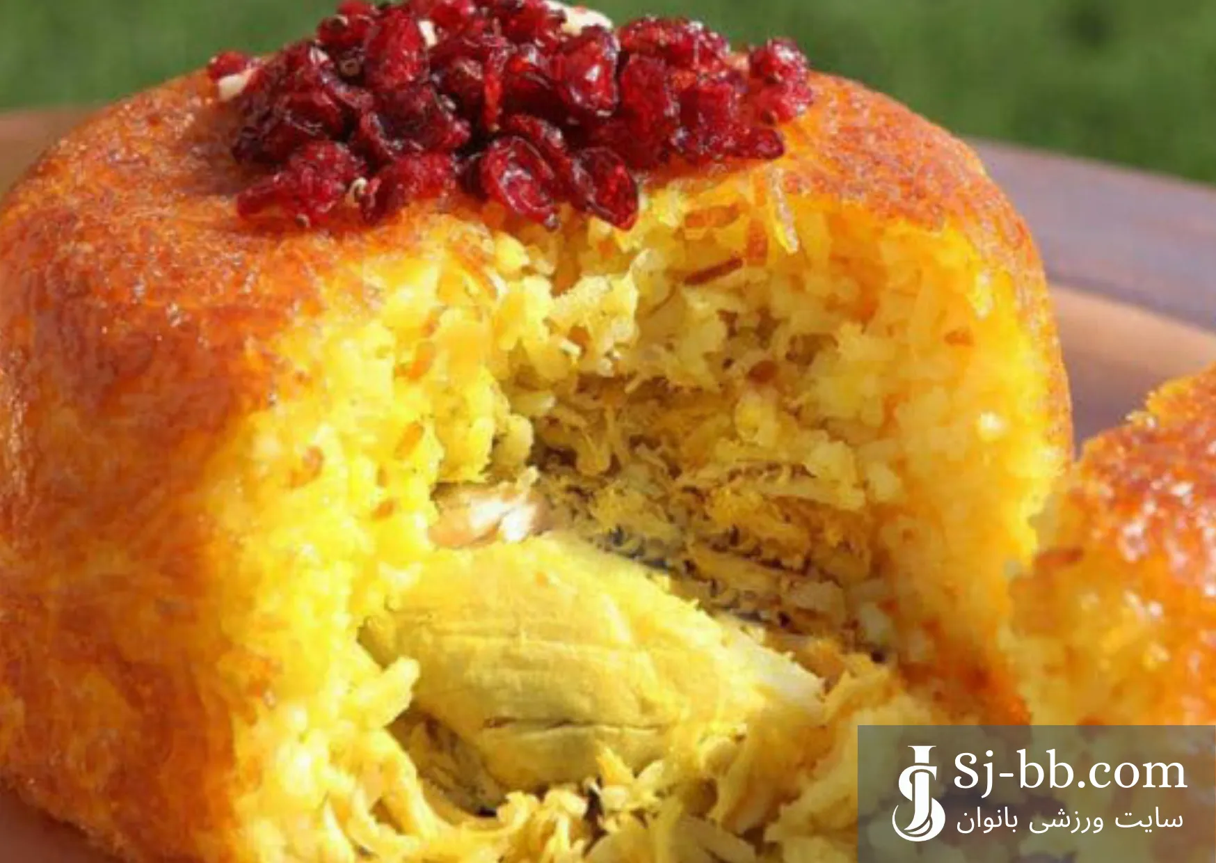 ته چین مرغ رژیمی