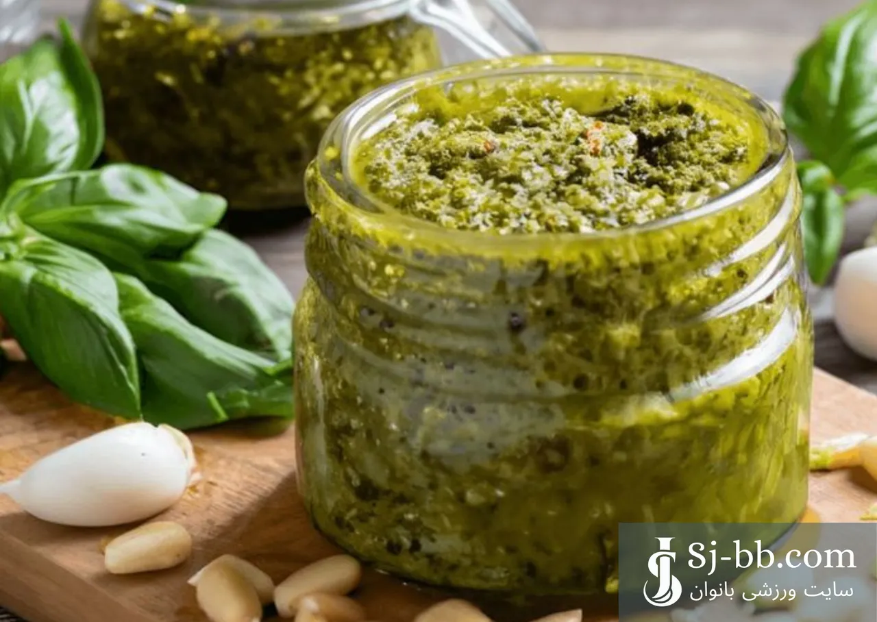 سس رژیمی پستو
