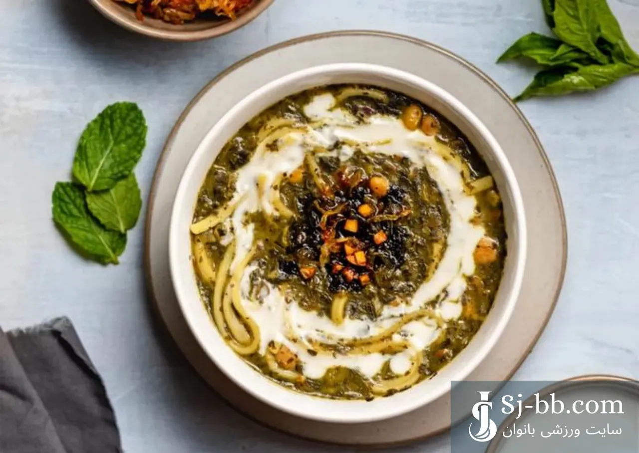 آش رشته رژیمی