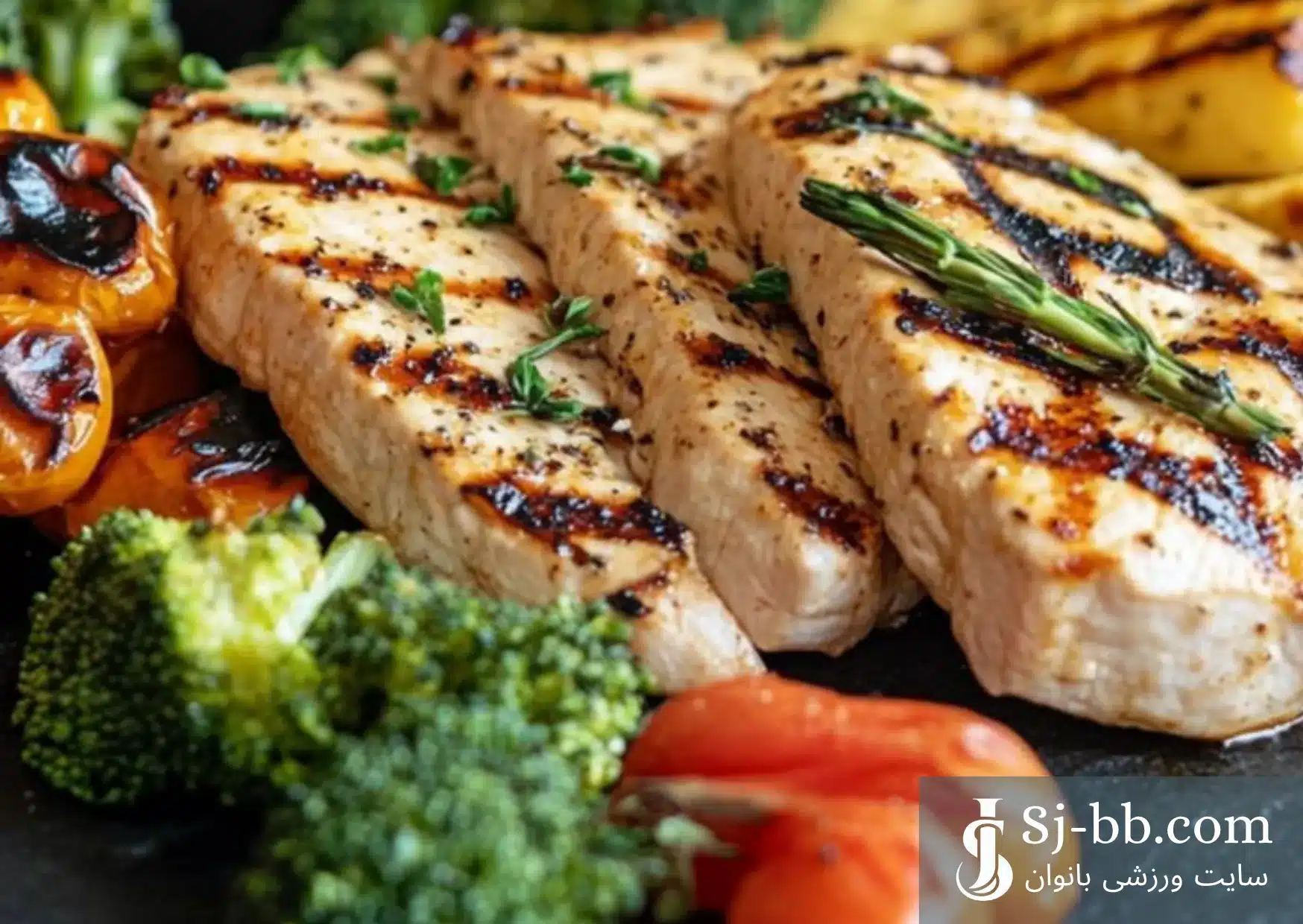 استیک مرغ رژیمی