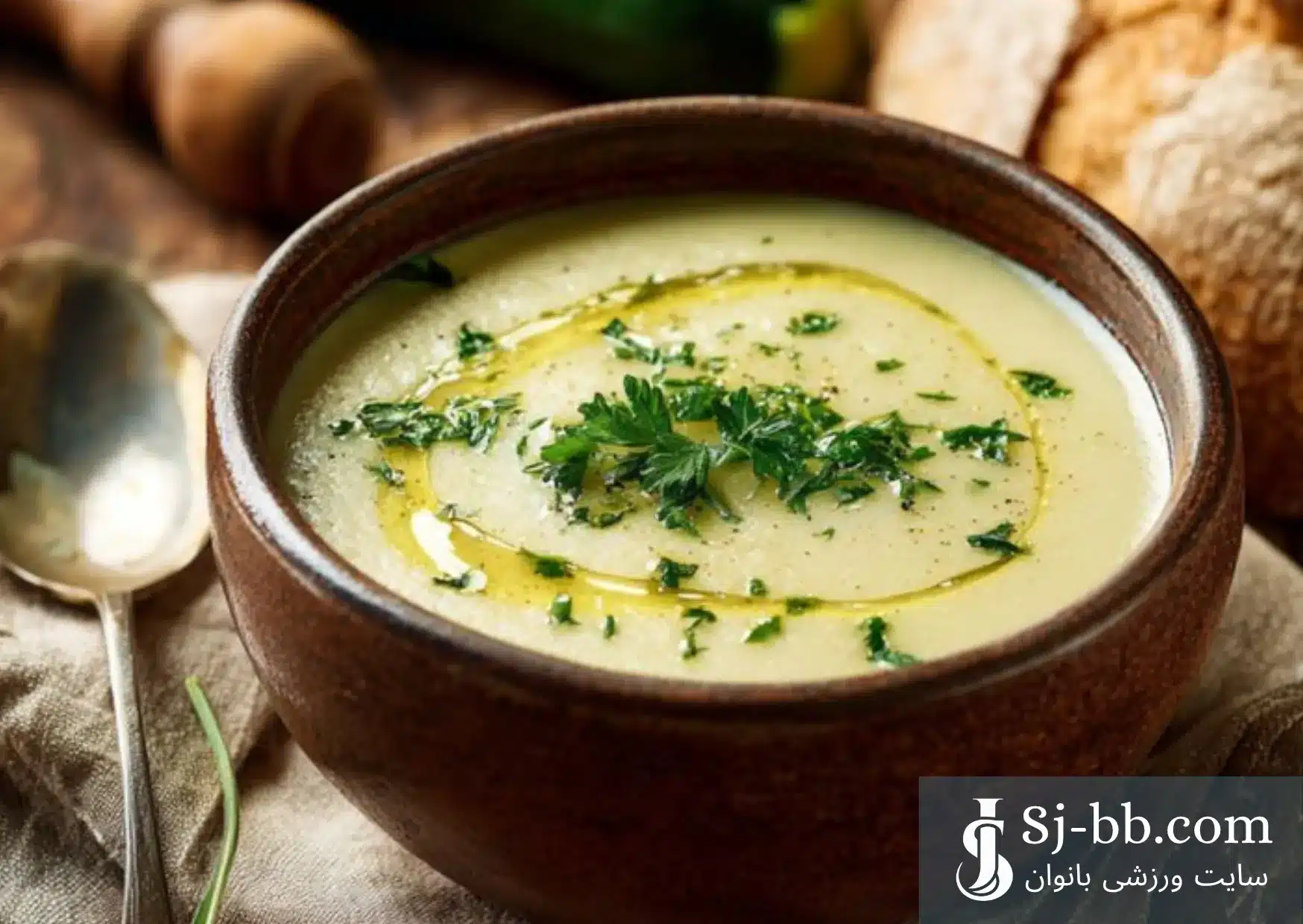 سوپ رژیمی کدو سبز