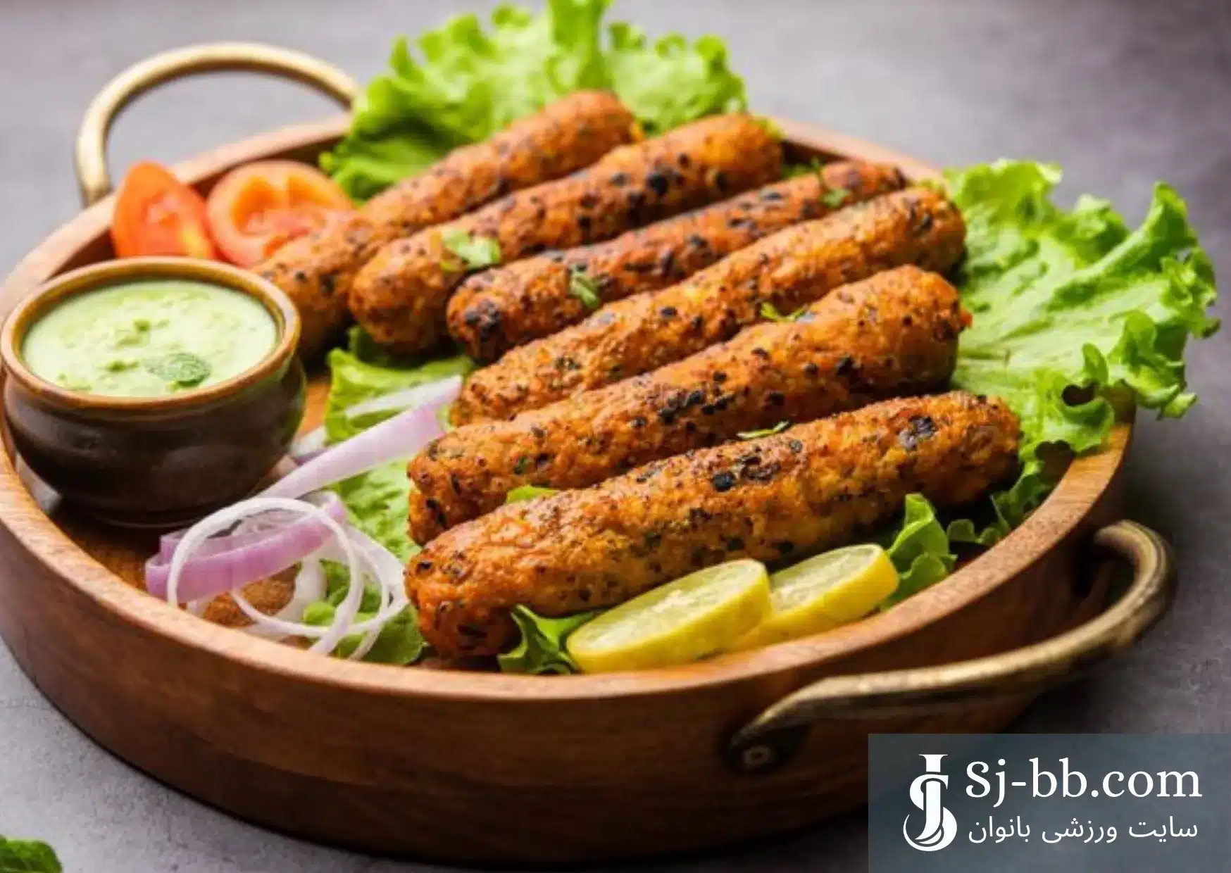 کباب تابه‌ای رژیمی با سویا