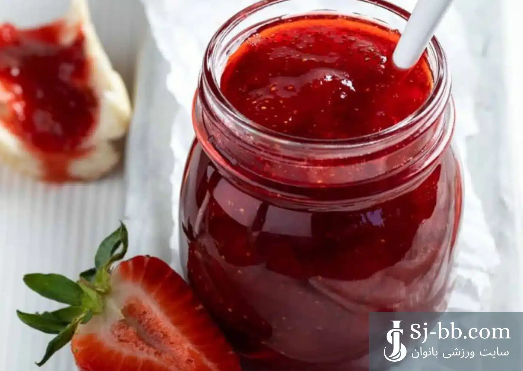 مربا رژیمی توت فرنگی