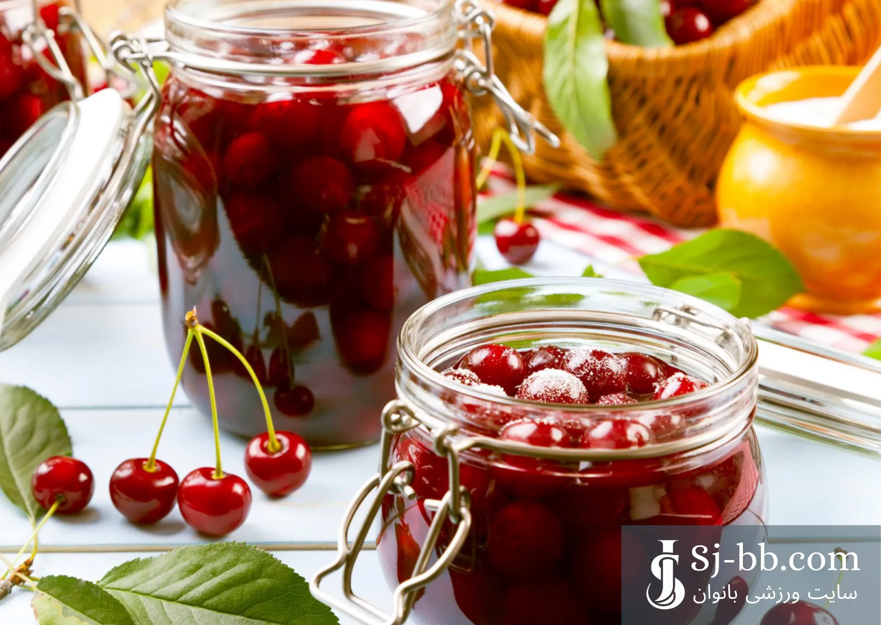 کمپوت آلبالو رژیمی