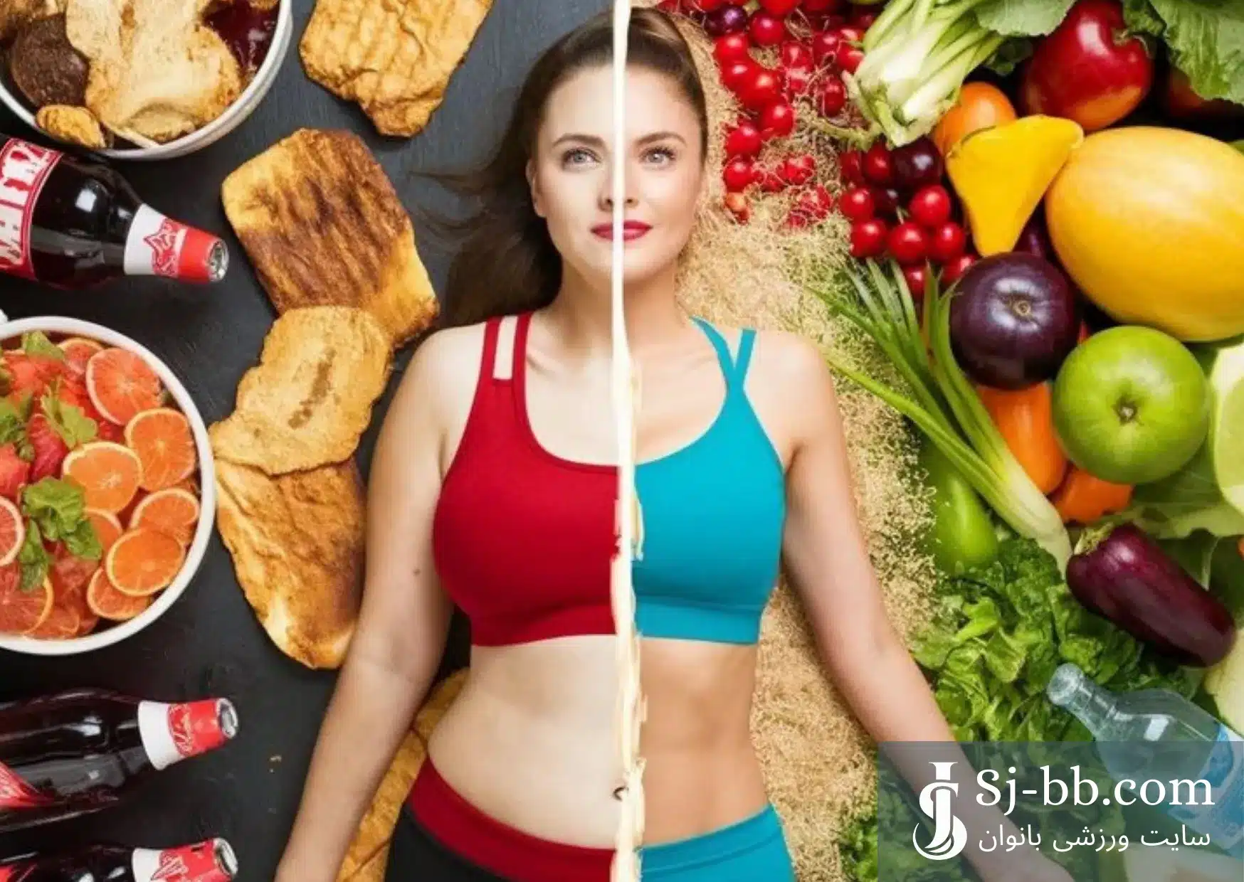 قبل و بعد رعایت رژیم پالئو