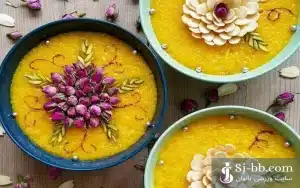 شله زرد رژیمی