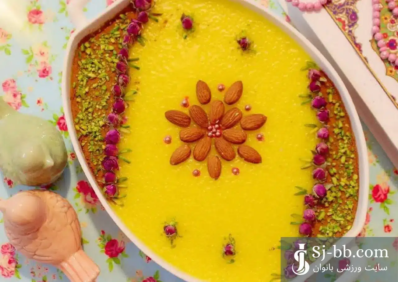 شله زرد کم کالری مناسب رژیم لاغری