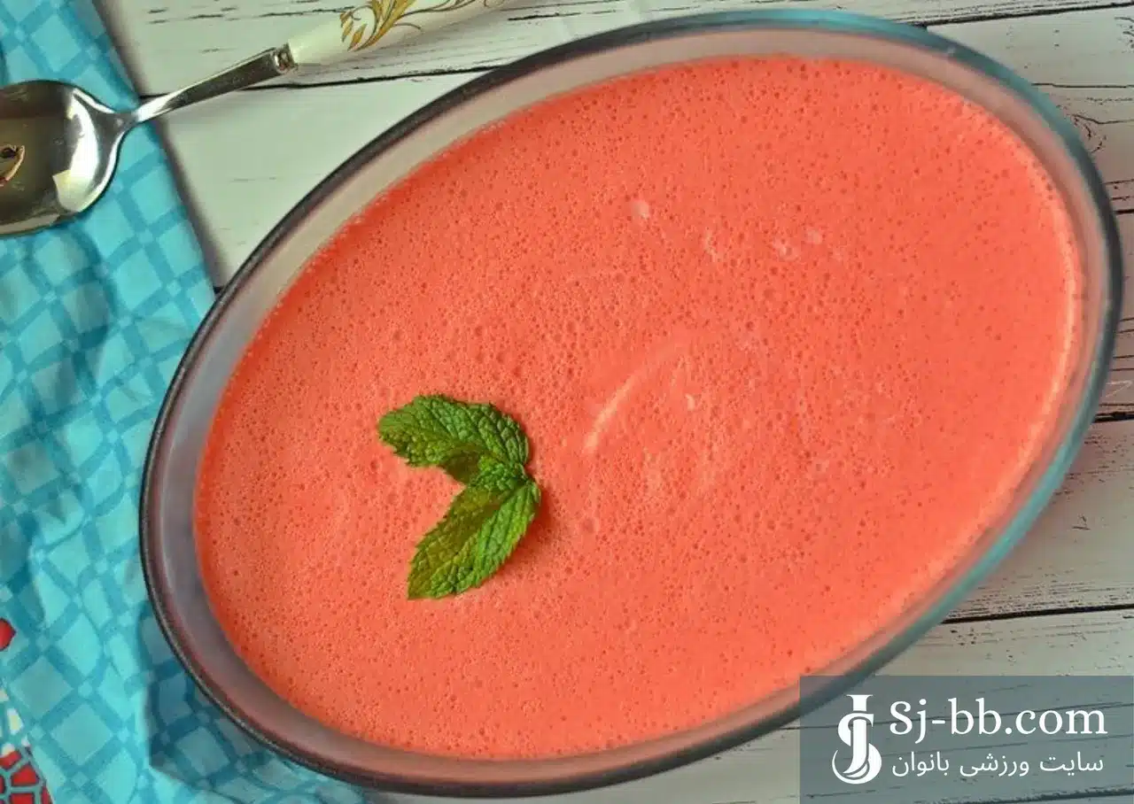 ژله رژیمی با ماست