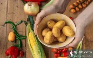 غذای رژیمی با سیب زمینی