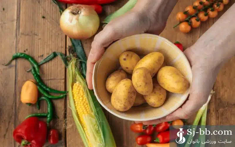 غذای رژیمی با سیب زمینی