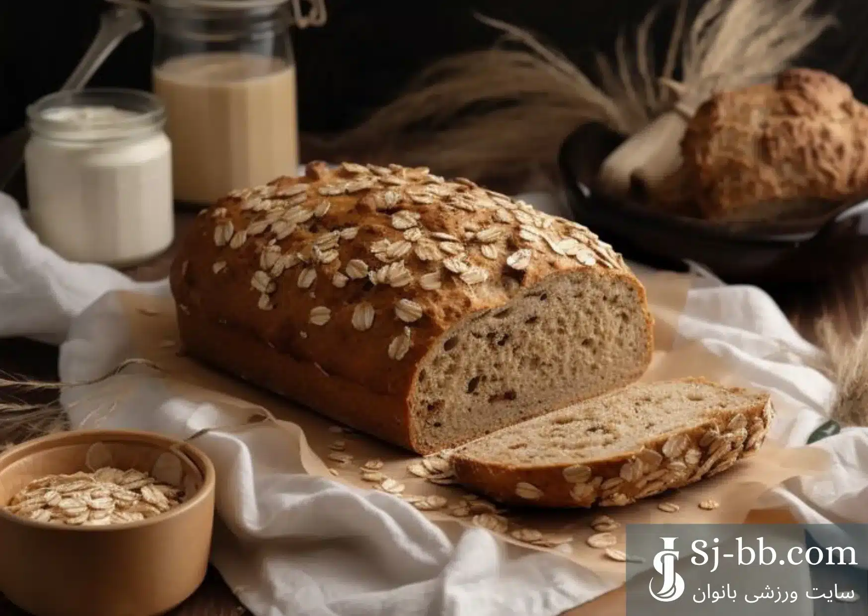 نان رژیمی جو دوسر