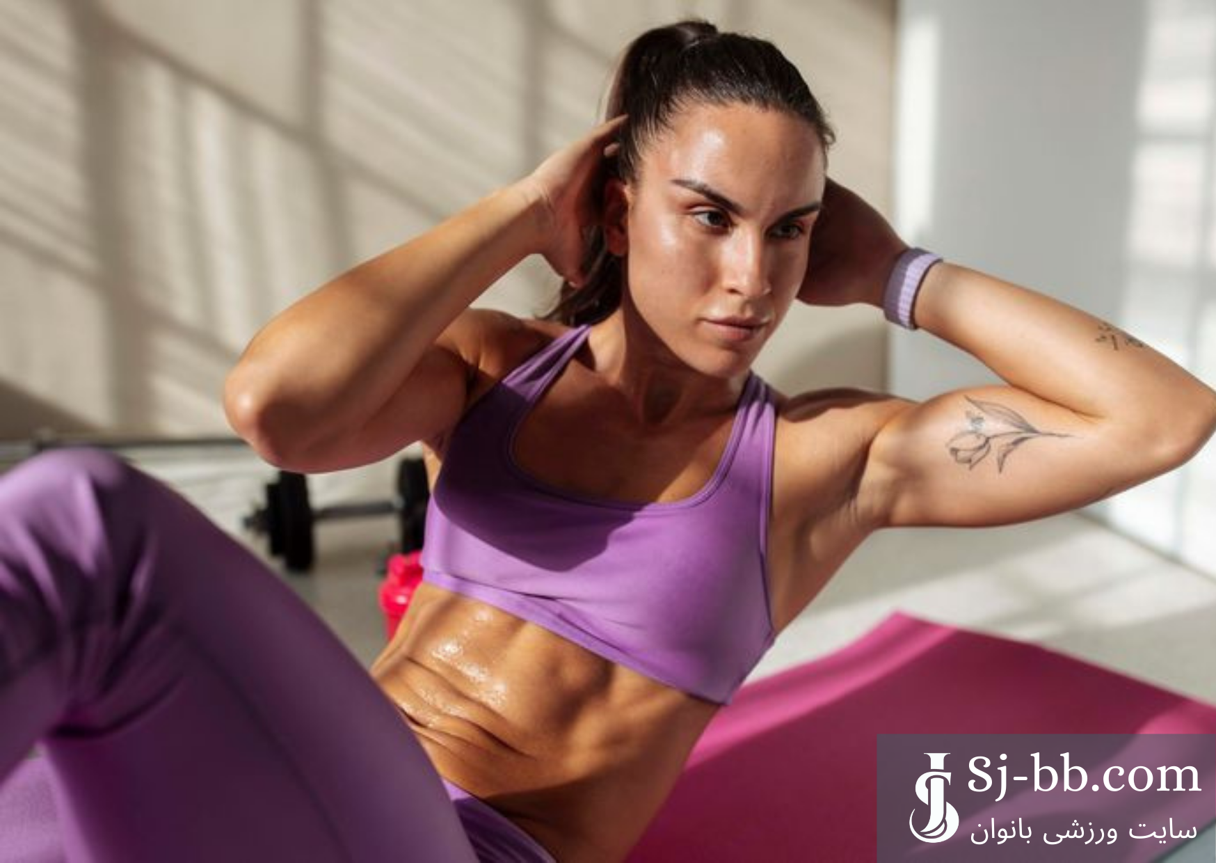 تمرین شکم و پهلو مناسب برای فاز کات بدنسازی