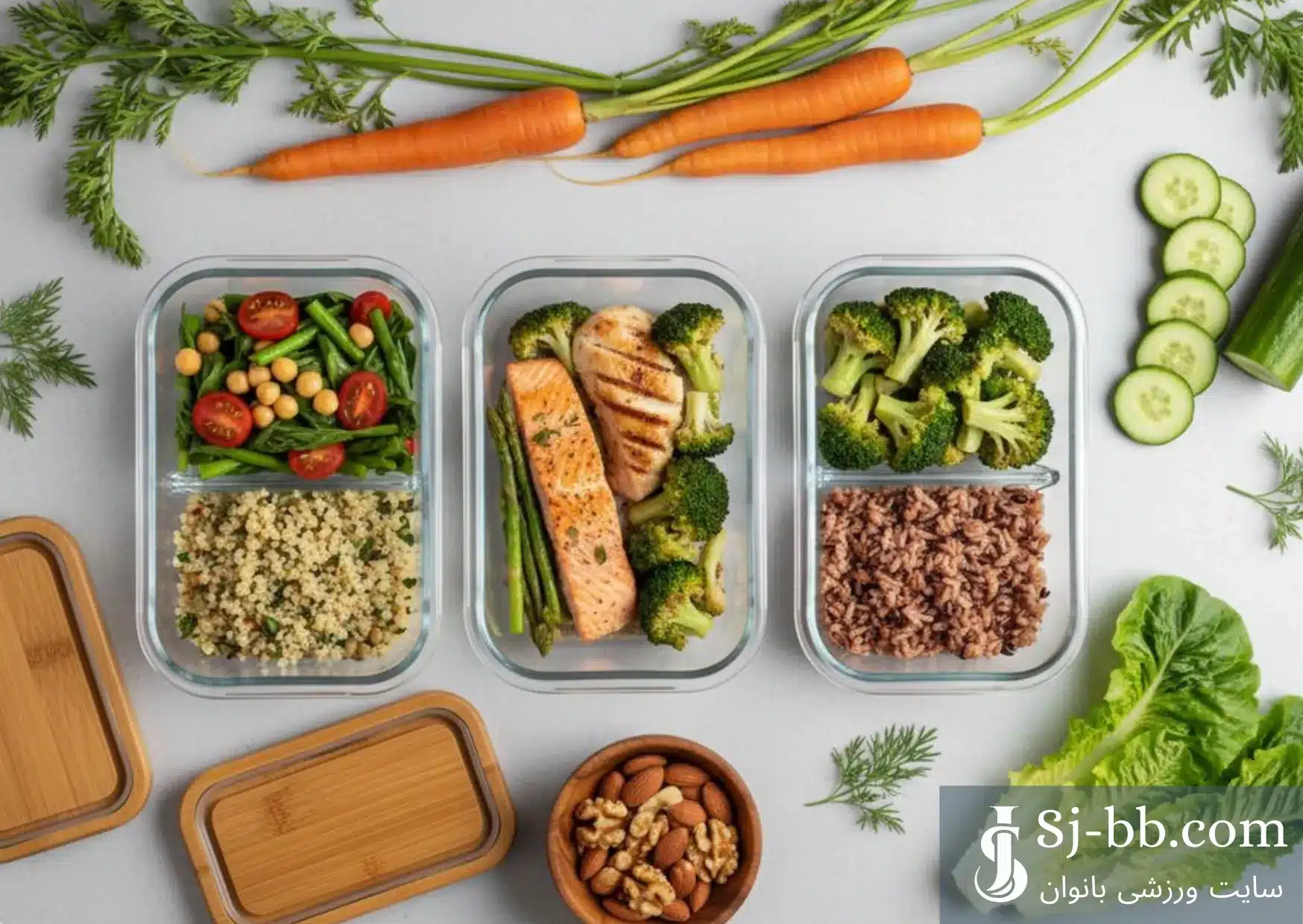 بشقاب سالم شامل تخممرغ، موز و پروتئین بعد از تمرین