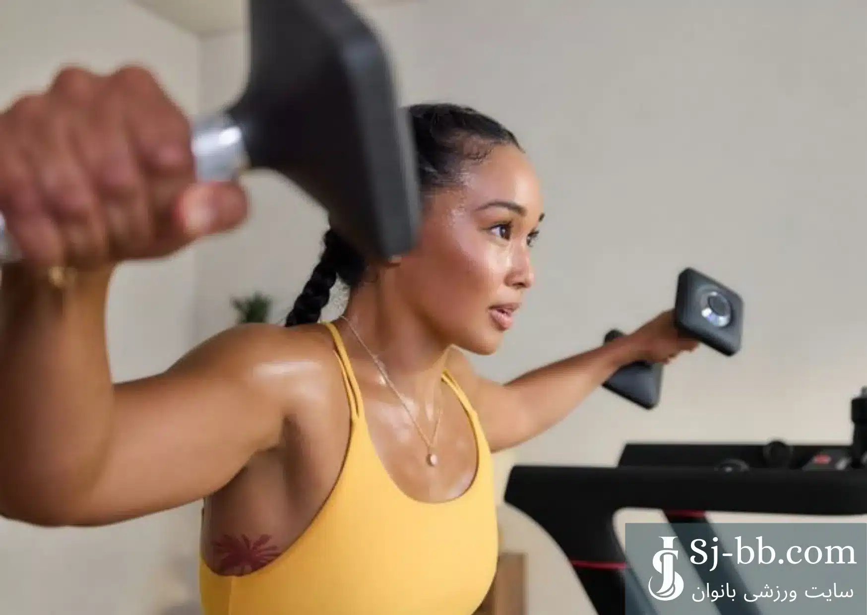 نشر از جانب برای پهن شدن شانه