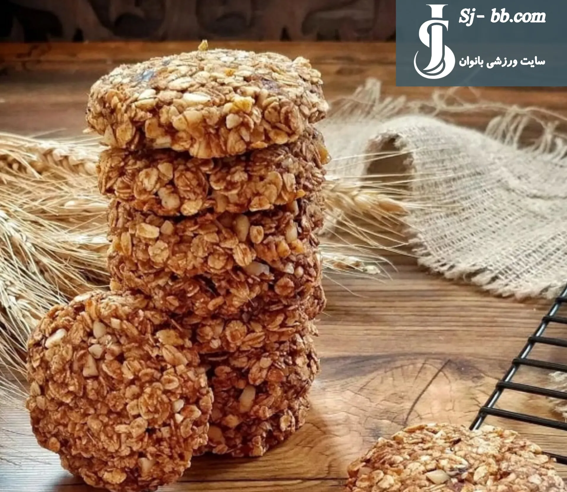 شیرینی رژیمی با جو دوسر